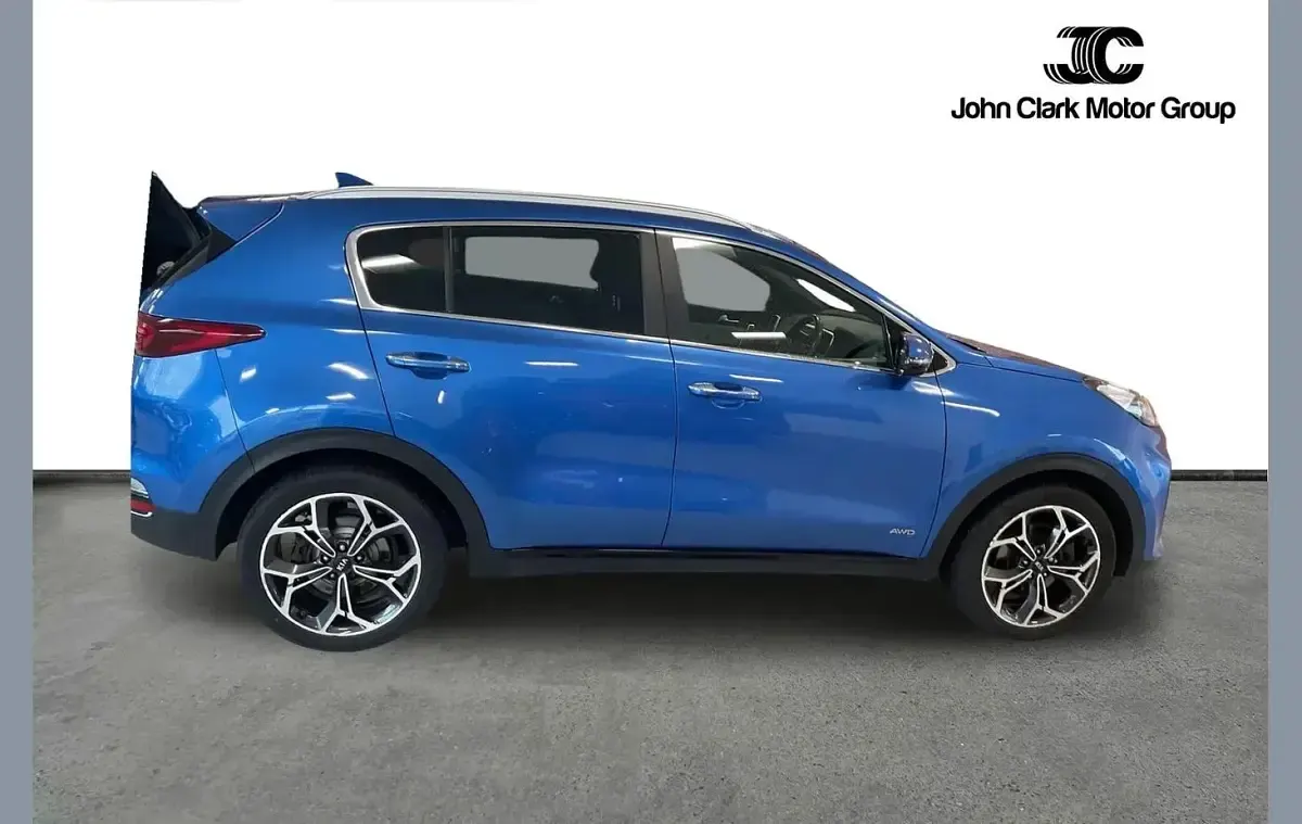 Used Kia Sportage GT-Line 136 HP (100 kW) 2022 Blue SUV