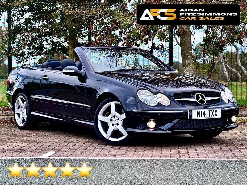 Black Used 2006 Mercedes CLK280 Cabriolet | £3,480 (Fair price) - Image 1/4
