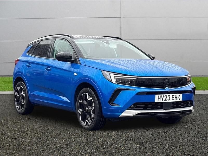 Used Vauxhall Grandland X Ultimate 131 HP (96 kW) 2023 Blue SUV