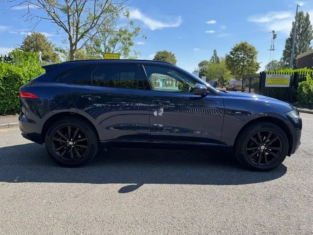 Used Jaguar F-Pace R-Sport 180 HP (132 kW) 2016 Blue SUV