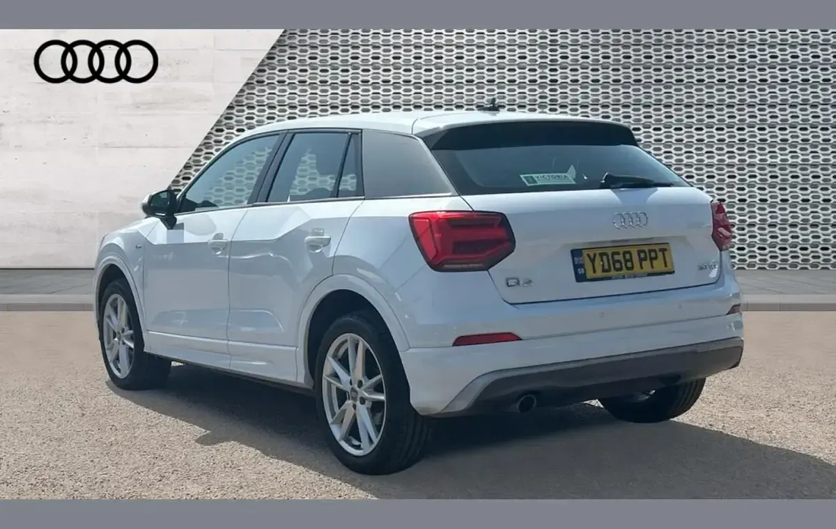 Used Audi Q2 S-Line 113 HP (83 kW) 2019 White SUV