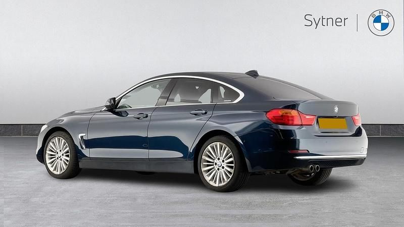 Used BMW 430 Gran Coupé Luxury Line 254 HP (186 kW) 2015 Blue Coupe