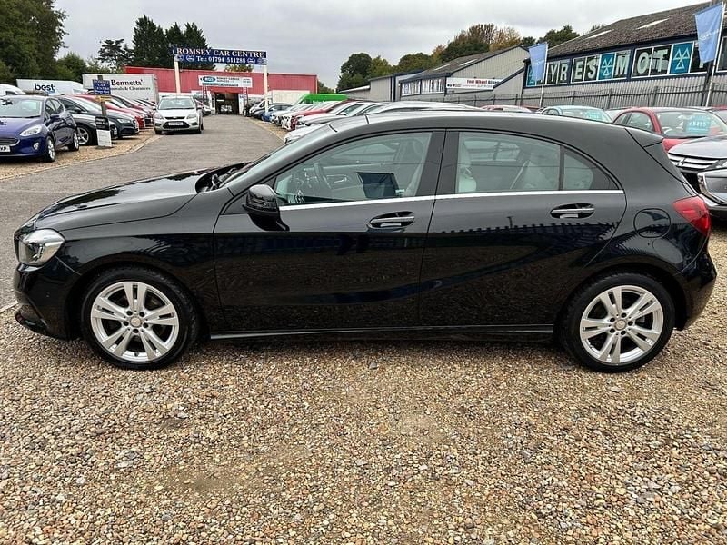 Used Mercedes A180 Premium Plus 122 HP (89 kW) 2015 Black Hatchback