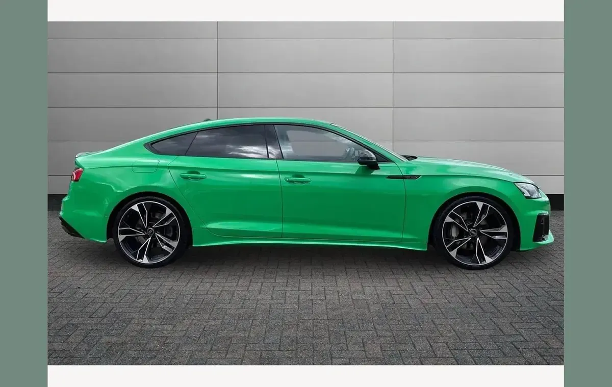 Used Audi A5 Black Edition 265 HP (194 kW) 2024 Green Hatchback