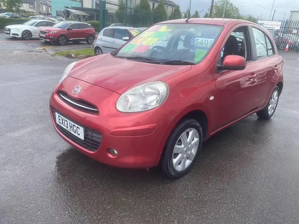 Used Nissan Micra Acenta 2013 Red Hatchback