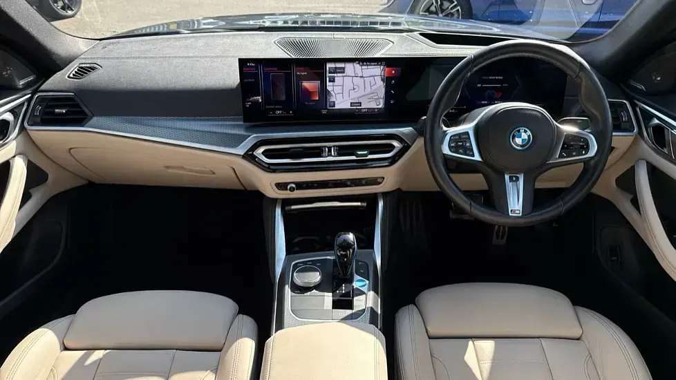 Used BMW i4 M Sport 246 kW (335 HP) 2022 Blue Sedan