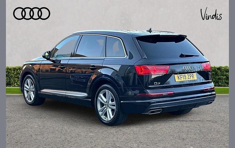 Used Audi Q7 S-Line 228 HP (167 kW) 2019 Black SUV