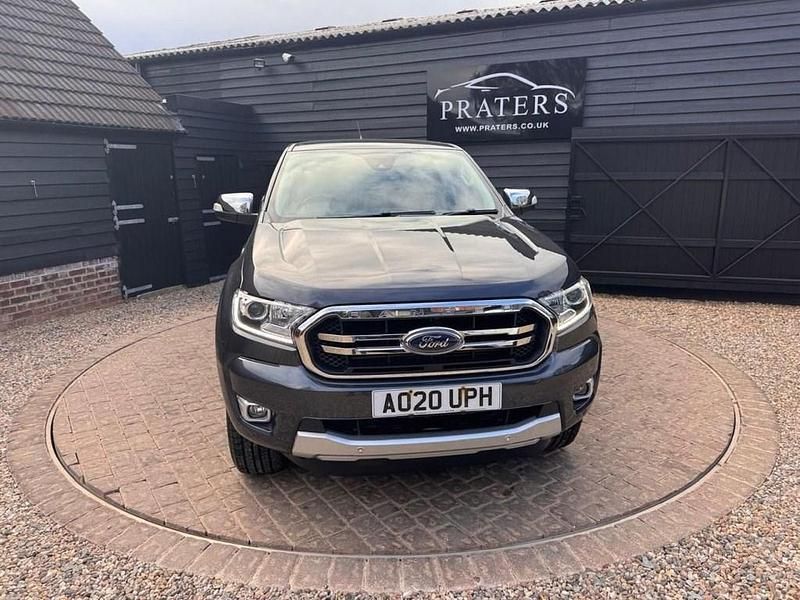 Begagnad Ford Ranger Limited 2020 Grå Pickup