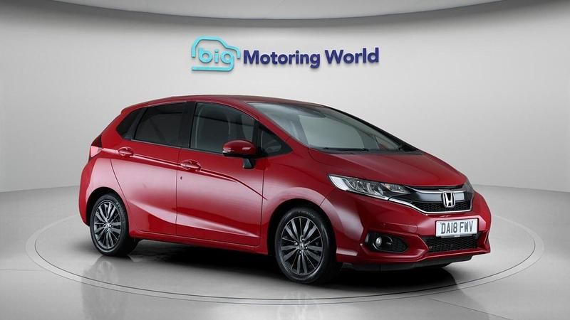 Red Used 2018 Honda Jazz EX Hatchback | £11,900 (Fair price) - Image 1/4
