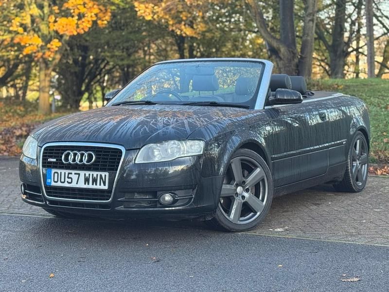 Black Used 2007 Audi A4 Cabriolet S-Line Cabriolet | £2,495 - Image 1/4