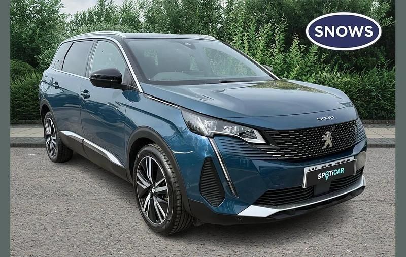 Used Peugeot 5008 Premium 131 HP (96 kW) 2022 Blue SUV