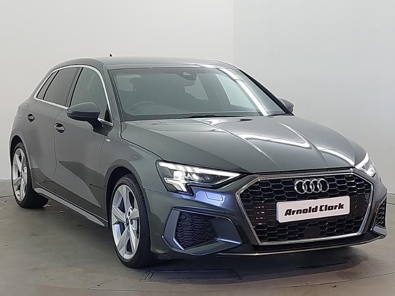 Used Audi A3 S-Line 150 HP (110 kW) 2024 Grey Hatchback