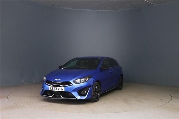Blue Used 2023 Kia Ceed GT-Line Hatchback | £13,999 (Good price) - Image 1/4