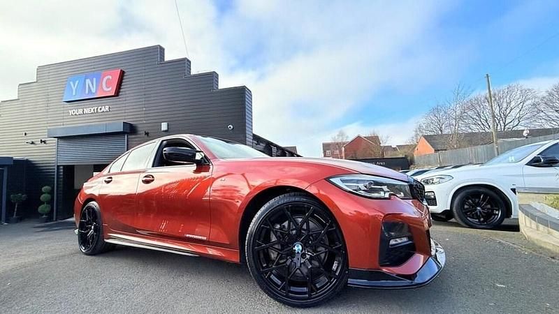 Used BMW 330e M Sport 2021 Orange Sedan