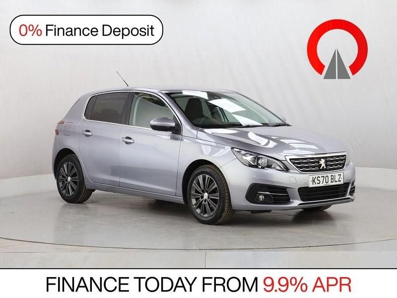 Used Peugeot 308 Allure 130 HP (95 kW) 2020 Grey Hatchback