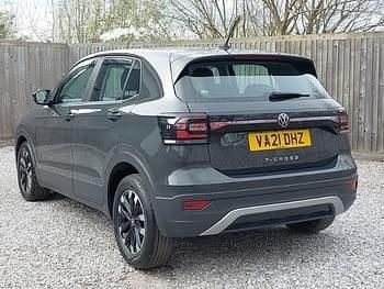 Usado VW T-Cross S 95 HP (69 kW) 2021 Cinzento SUV