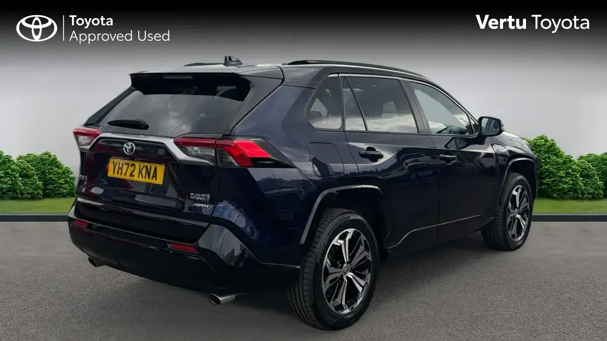 Used Toyota RAV4 Hybrid 306 HP (225 kW) 2022 Obsidian blue bitone (metallic paint) SUV
