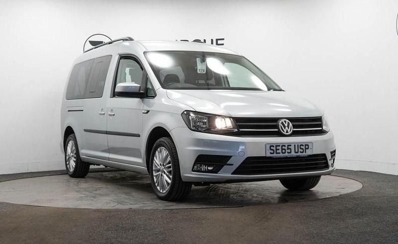 Silver Used 2016 VW Caddy Maxi Life Life MPV | £11,995 (Fair price) - Image 1/4