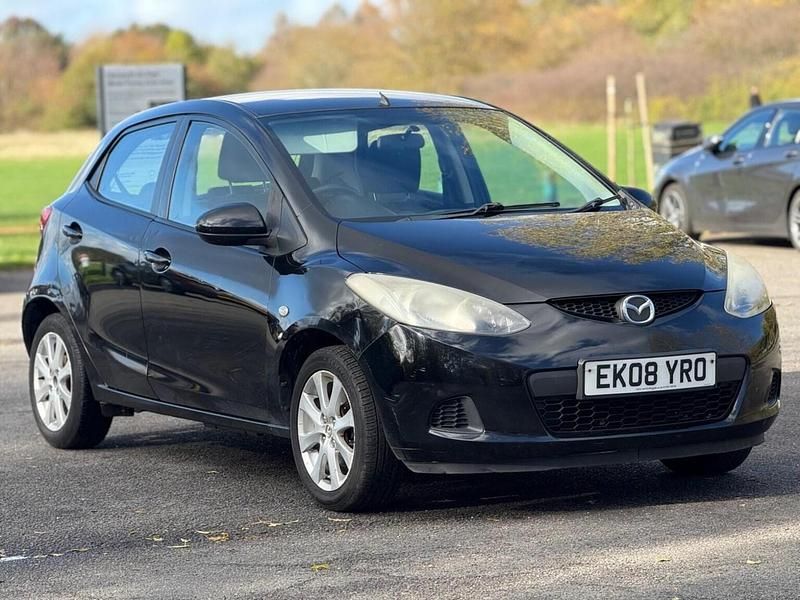 Black Used 2008 Mazda 2 Hatchback | £1,345 (Expensive) - Image 1/3