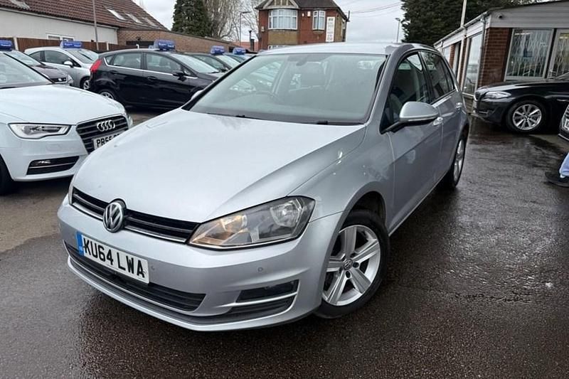 Used VW Golf VII Match 105 HP (77 kW) 2014 Silver Hatchback