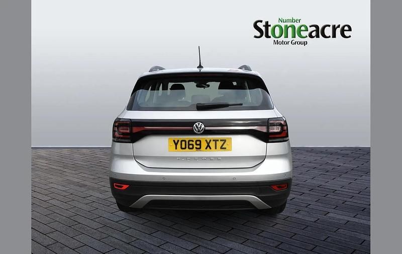 Used VW T-Cross SE 95 HP (69 kW) 2020 Silver SUV