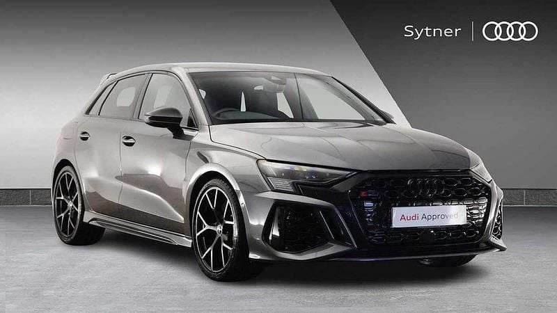 Grey Used 2023 Audi RS3 Sport Hatchback | £50,500 (Fair price) - Image 1/4