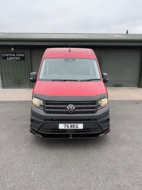 New VW Crafter 140 HP (102 kW) 2025 Red Van