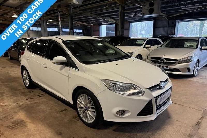 White Used 2012 Ford Focus Zetec Hatchback | £2,990 (Good price) - Image 1/1