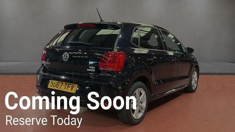 Black Used 2017 VW Polo Edition Hatchback | £9,490 (Good price) - Image 1/1