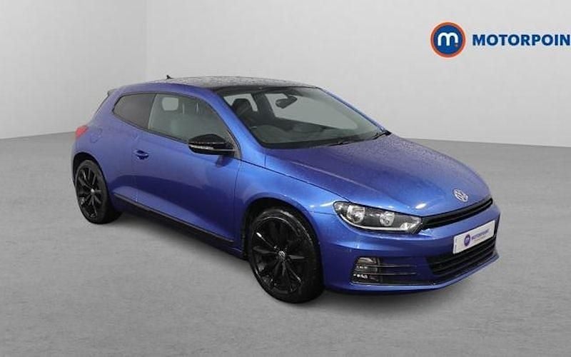 Blue Used 2017 VW Scirocco Black Edition Coupe | £12,749 (Fair price) - Image 1/4
