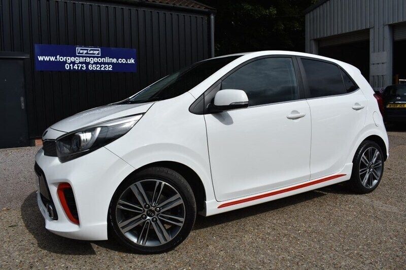 White Used 2017 Kia Picanto GT-Line Hatchback | £7,495 (Fair price) - Image 1/1