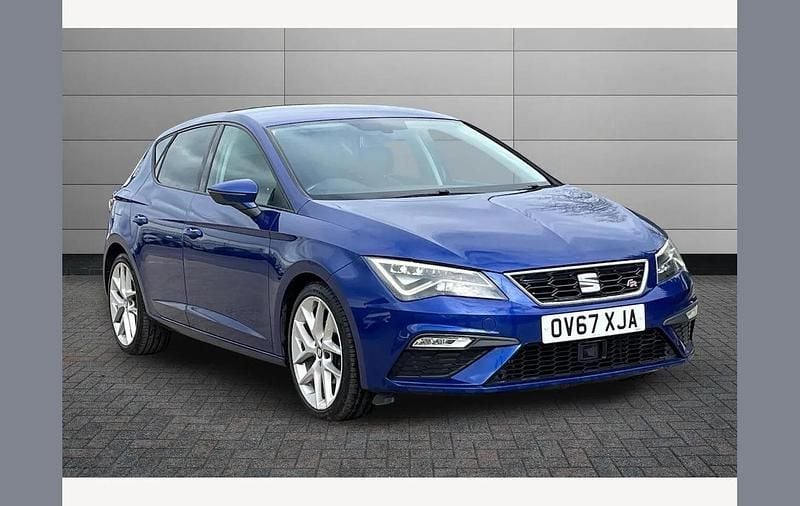 Used Seat Leon FR 150 HP (110 kW) 2018 Blue Hatchback