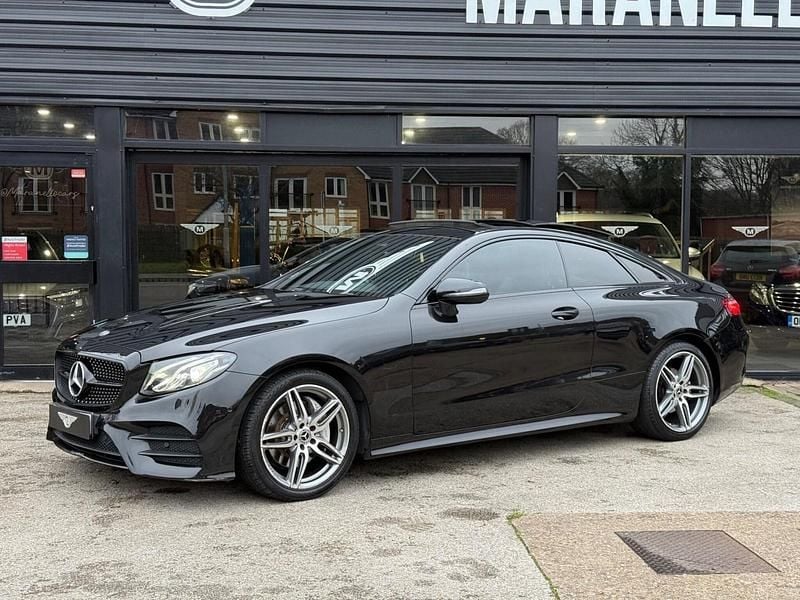 Used Mercedes E220 AMG Line Premium 2018 Black Coupe
