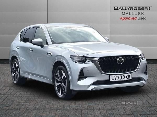 Silver Used 2023 Mazda CX-60 Takumi-Line SUV | £31,995 (Fair price) - Image 1/4