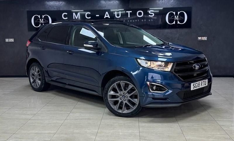 Blue Used 2018 Ford Edge Sport SUV | £10,990 (Fair price) - Image 1/4