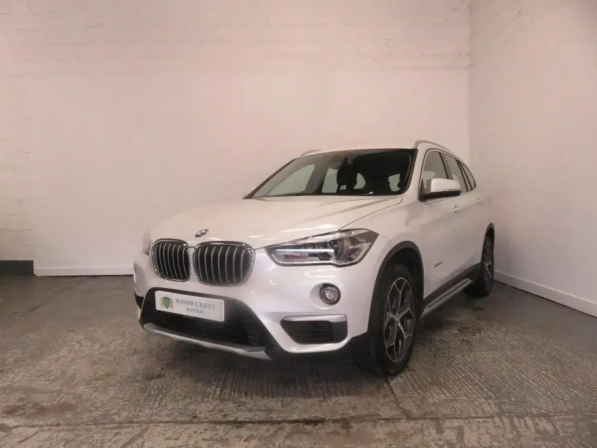 Used BMW X1 xLine 190 HP (139 kW) 2015 White SUV