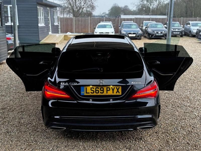 Used Mercedes CLA220 Shooting Brake AMG line 2019 Black Estate