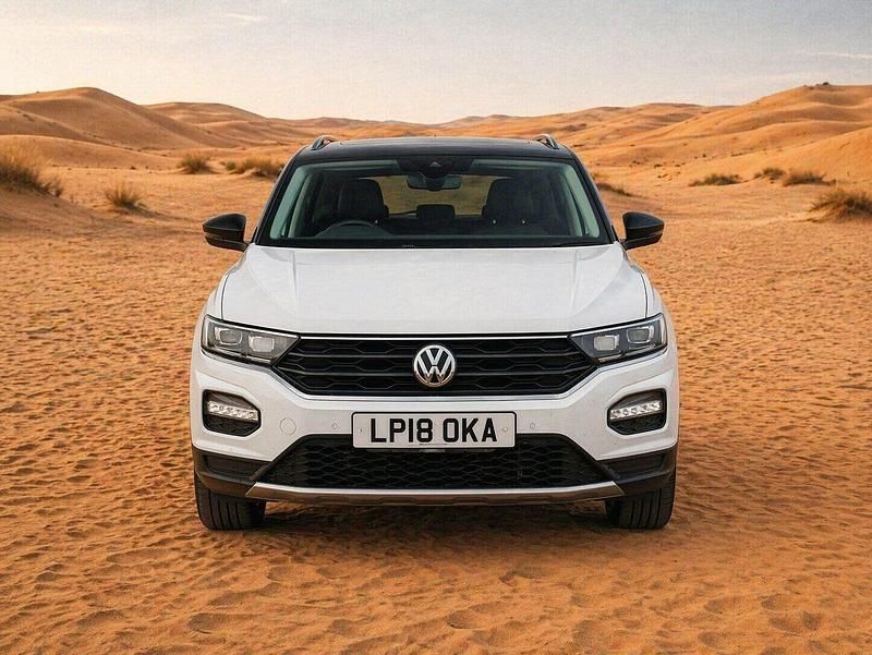 Begagnad VW T-Roc Design 150 HK (110 kW) 2018 Vit SUV