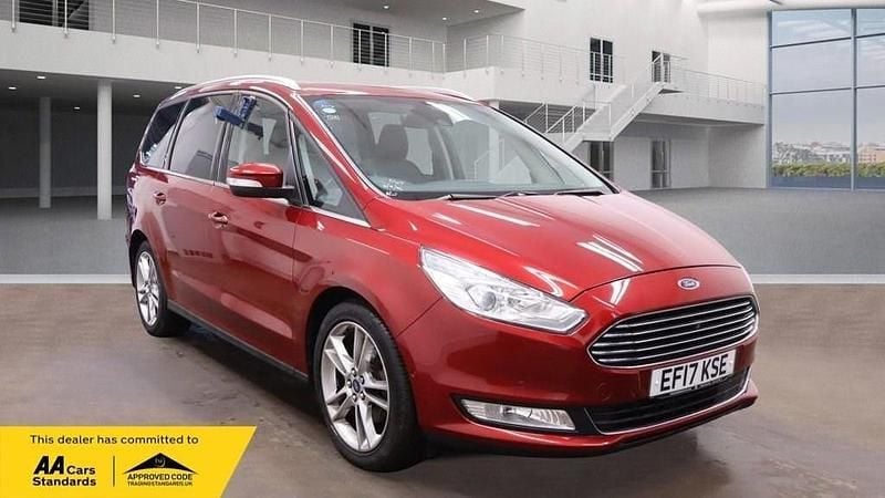 Used Ford Galaxy Titanium X 210 HP (154 kW) 2017 Red MPV
