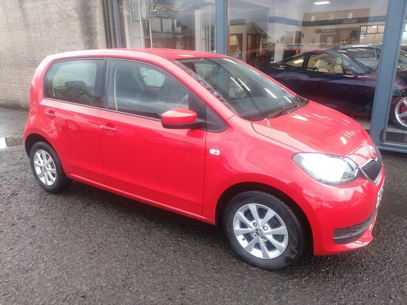 Used Skoda Citigo SE 60 HP (44 kW) 2017 Red Hatchback