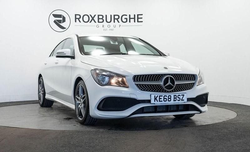 White Used 2019 Mercedes CLA200 AMG line Sedan | £12,599 (Good price) - Image 1/4