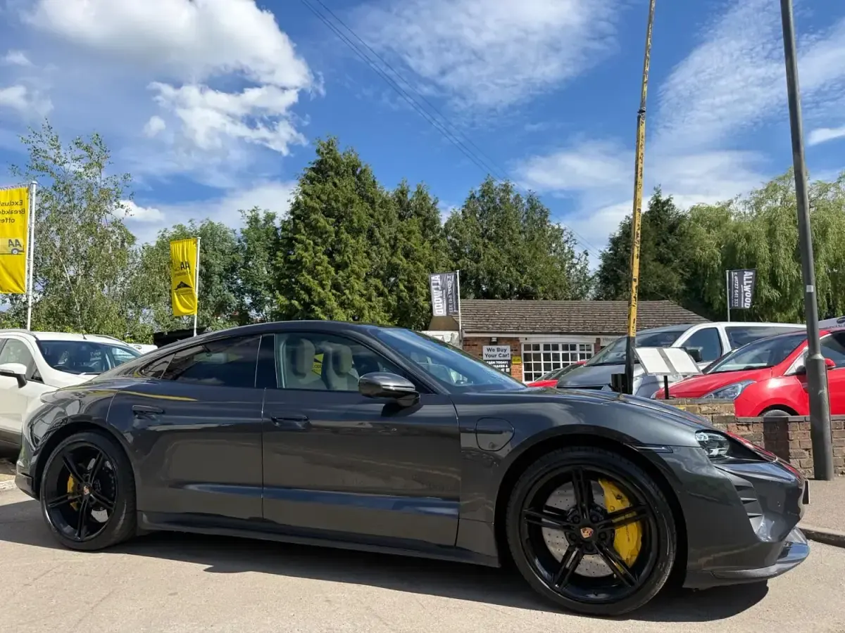 Used Porsche Taycan Performance Package 559 kW (761 HP) 2020 Grey Sedan