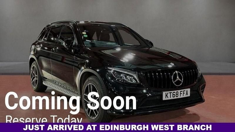 Black Used 2019 Mercedes GLC250 AMG line SUV | £21,995 (A bit pricey) - Image 1/4