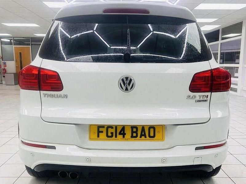 Used VW Tiguan R-line 177 HP (130 kW) 2014 White SUV