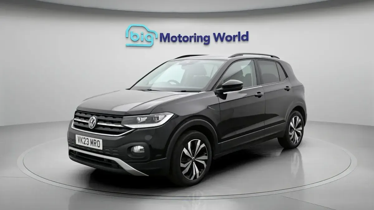 Used VW T-Cross Black Edition 110 HP (80 kW) 2023 Black SUV