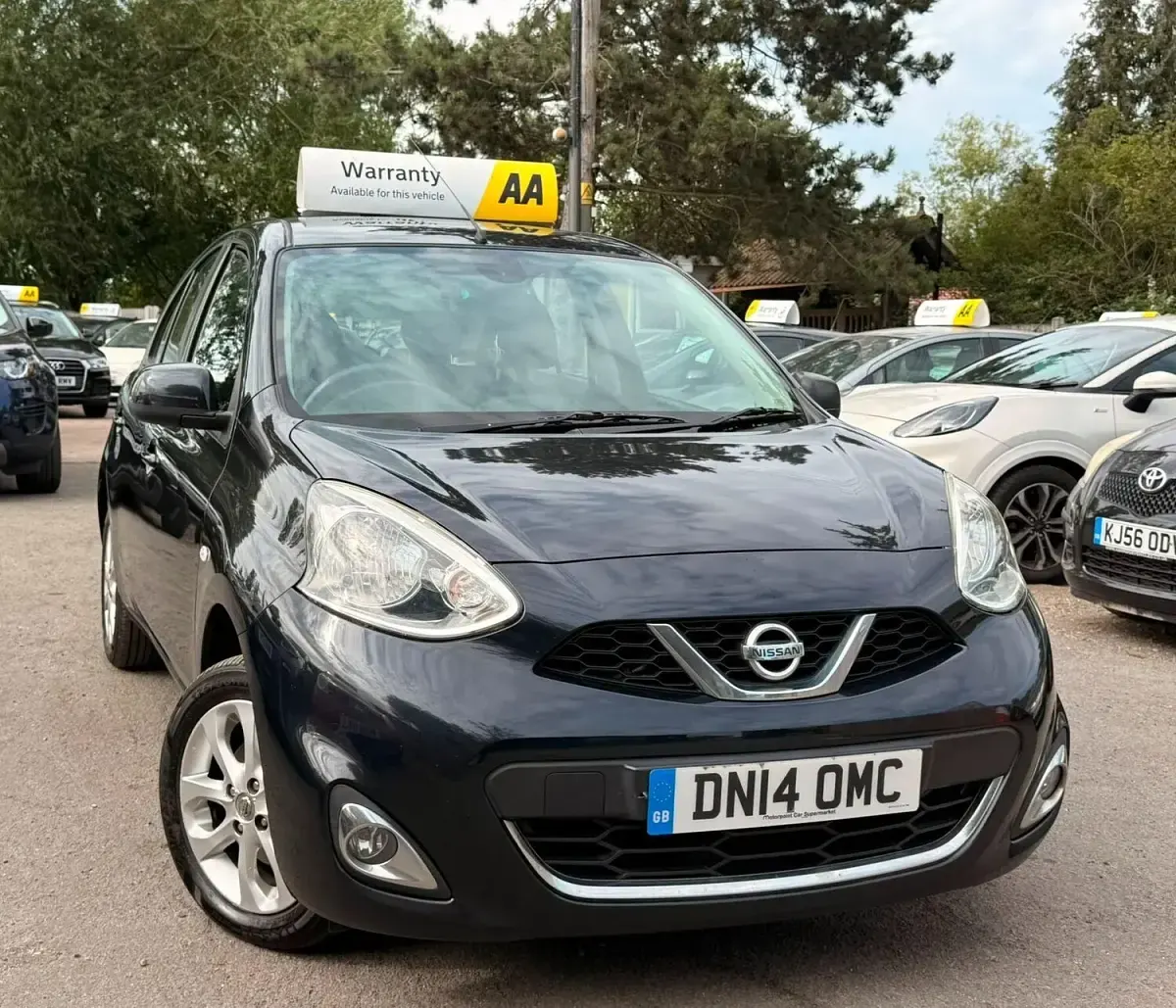 Used Nissan Micra Acenta 2014 Black Hatchback