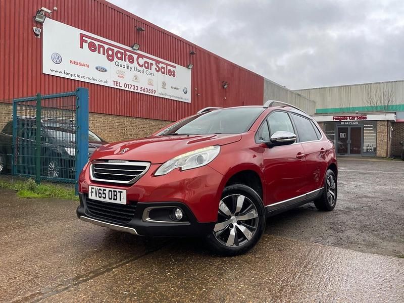 Used Peugeot 2008 Allure 82 HP (60 kW) 2015 Red SUV