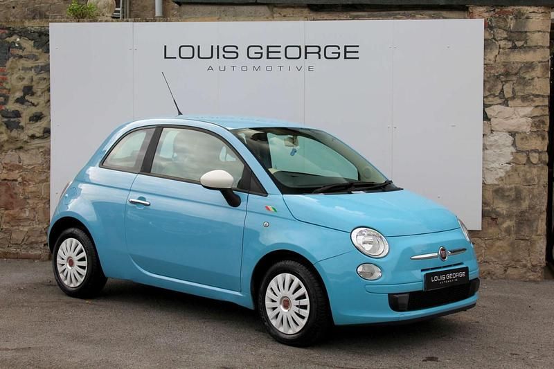 Used Fiat 500 69 HP (50 kW) 2013 Blue Hatchback