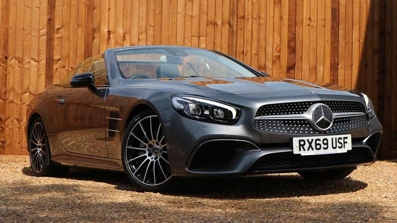 Grey Used 2019 Mercedes SL400 Premium Cabriolet | £40,000 (Expensive) - Image 1/4