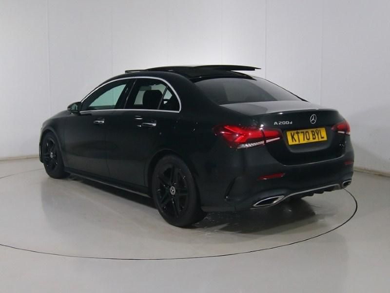 Used Mercedes A200 AMG Line Premium Plus 150 HP (110 kW) 2021 Black Sedan
